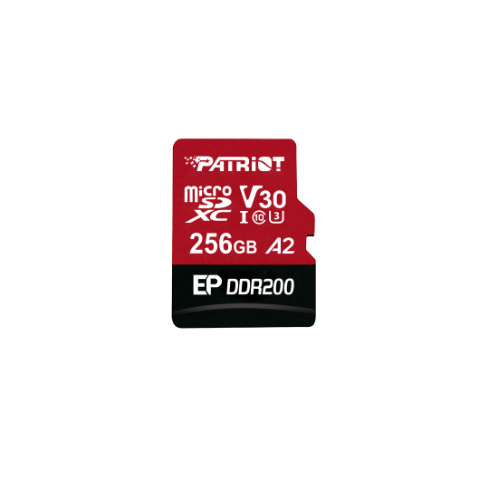 Patriot EP DDR200 + čtečka/Micro SDXC/256GB/UHS-I U3 / Class 10