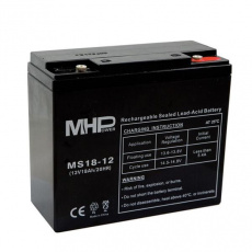 Pb akumulátor MHPower VRLA AGM 12V/18Ah (MS18-12) Pb akumulátor MHPower VRLA AGM 12V/18Ah (MS18-12)