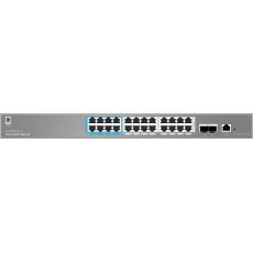 Grandstream GWN7803PH Pro L2++, Managed switch, 24x 1Gb RJ45, PoE, SFP+