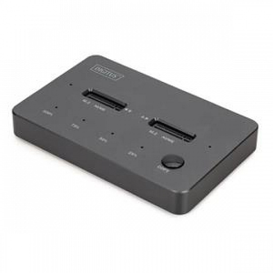 DIGITUS Klonovací stanice a externí box pro NVMe M.2 SSD USB 3.1 Gen2 Type-C DIGITUS Klonovací stanice a externí box pro NVMe M.2 SSD USB 3.1 Gen2 Type-C