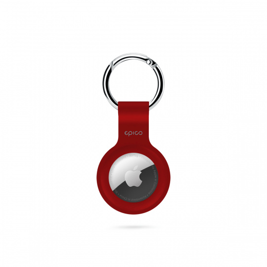 Epico Silicone Case for AirTag - červená