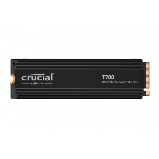 Crucial T700/heatsink/4TB/SSD/M.2 NVMe/Černá/5R