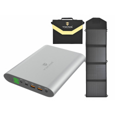 Set powerbanka Viking Smartech II a solární panel L60 Set powerbanka Viking Smartech II a solární panel L60