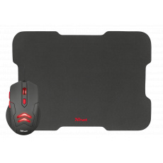 set TRUST ZIVA Gaming Mouse with Mouse Pad set TRUST ZIVA Gaming Mouse with Mouse Pad