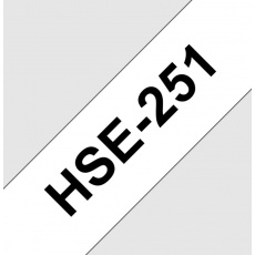 HSE251 smršťovací bužírka, bílá/černá, šíře 23,6mm HSE251 smršťovací bužírka, bílá/černá, šíře 23,6mm
