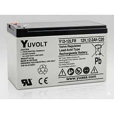 Yuasa YUVOLT Y12-12FR F2 VdS (12V; 12Ah) Yuasa YUVOLT Y12-12FR F2 VdS (12V; 12Ah)
