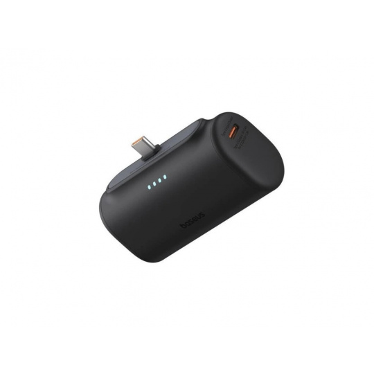 Baseus Compact 20W Fast Charge USB-C Powerbanka 5000mAh Cluster Black