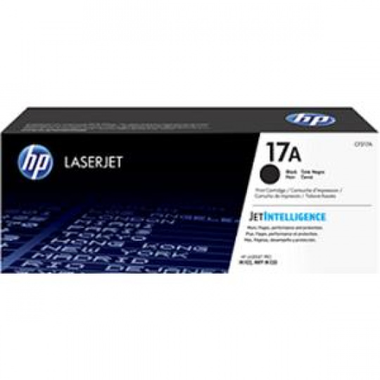 HP toner 17A/Black/1600 stran