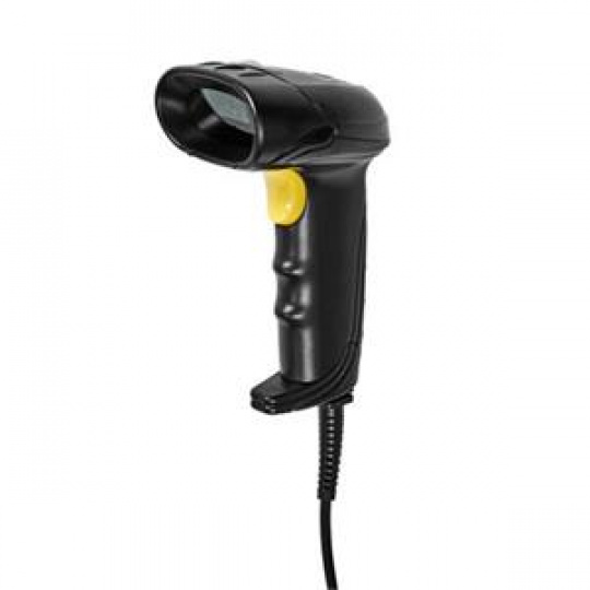 Nedis BSCN2D100BK - Čtečka čárových kódů| CMOS | Kabelové | 1D lineární / 2D/QR | Napájení z USB | USB 2.0