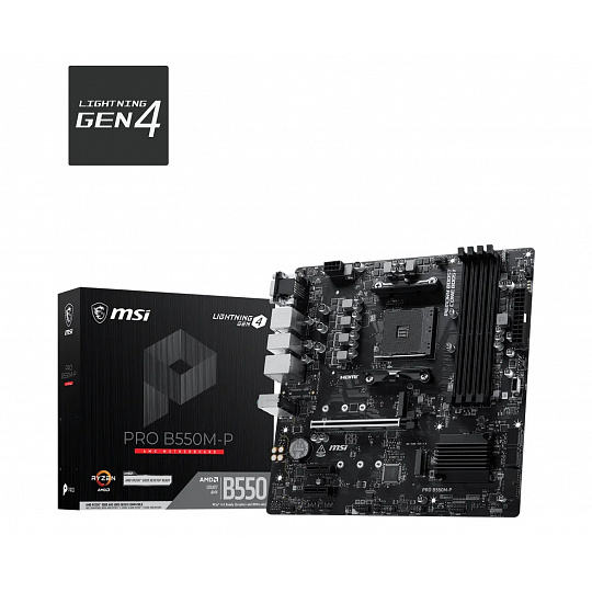 MSI PRO B550M-P/AM4/mATX MSI PRO B550M-P/AM4/mATX