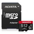ADATA 512GB MicroSDXC UHS-I U3 V30S HIGH + adapter