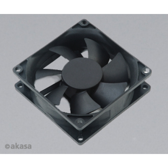 ventilátor Akasa - 8 cm - Paxfan - černý