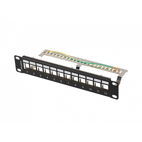 PATCH PANEL 12 PORTŮ 1U 19" FTP PRO MODULY KEYSTO