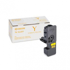 Kyocera toner TK-5220Y žlutý na 1 200 A4 (při 5% pokrytí), pro M5521cdn/cdw, P5021cdn/cdw Kyocera toner TK-5220Y žlutý na 1 200 A4 (při 5% pokrytí), pro M5521cdn/cdw, P5021cdn/cdw