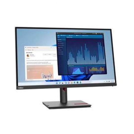 Lenovo LCD T27p-30 27'' IPS/3840x2160/6ms/HDMI/DP/USB-C/Výškově nastavitelný/Pivot/Vesa/černý