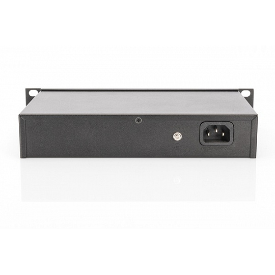 DIGITUS 10" gigabitový ethernetový switch, 8 portů, nemanagovatelný