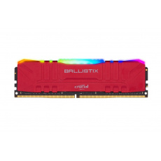 16GB DDR4 3200MHz Crucial Ballistix CL16 2x8GB Red RGB 16GB DDR4 3200MHz Crucial Ballistix CL16 2x8GB Red RGB