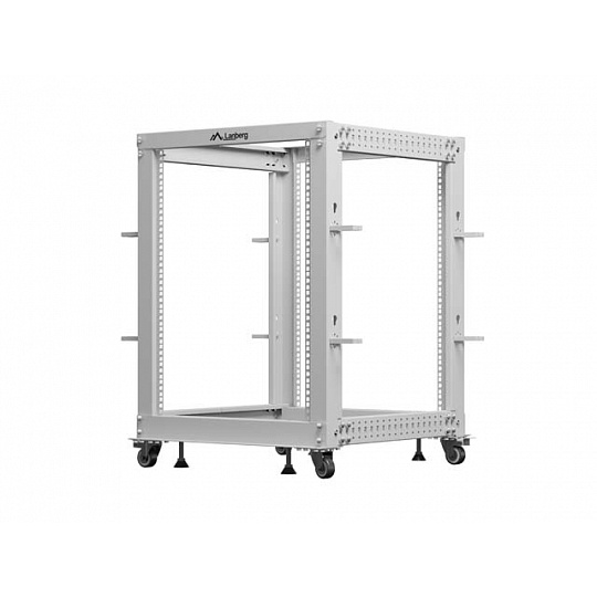 OTEVŘENÝ RACK 19" 15U 600X600-1100 NASTAVITELNÝ Š