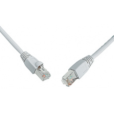 SOLARIX patch kabel CAT5E SFTP PVC 10m šedý snag proof