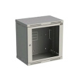 Rozvaděč nástěnný SENSA 12U 400mm, dveře sklo, RAL 7035, SENSA-12U-64-11-G