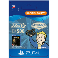 ESD CZ PS4 - Fallout 76: 500 Atoms ESD CZ PS4 - Fallout 76: 500 Atoms