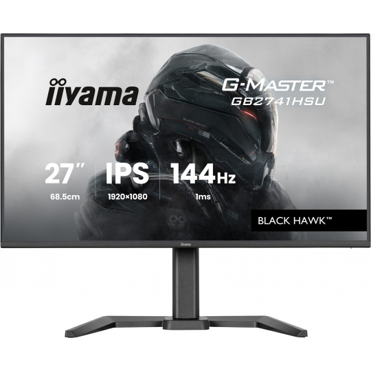 iiyama G-Master/GB2741HSU-B1/27"/IPS/FHD/144Hz/1ms/Černá/3R iiyama G-Master/GB2741HSU-B1/27"/IPS/FHD/144Hz/1ms/Černá/3R