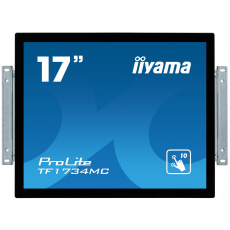 17" iiyama TF1734MC-B6X: TN, SXGA, capacitive, 10P, 350cd/m2, VGA, DP, HDMI, černý 17" iiyama TF1734MC-B6X: TN, SXGA, capacitive, 10P, 350cd/m2, VGA, DP, HDMI, černý