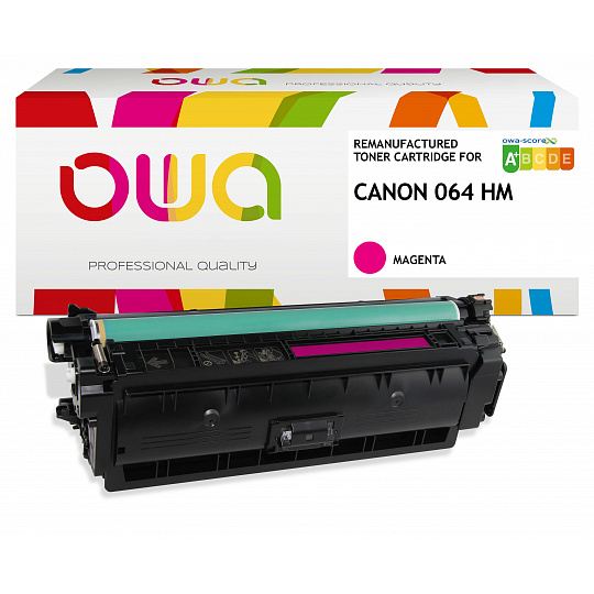 OWA Armor toner kompatibilní s Canon CRG-064H M, 10400st, červená/magenta OWA Armor toner kompatibilní s Canon CRG-064H M, 10400st, červená/magenta