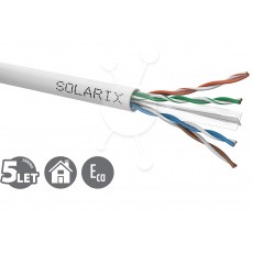 Instalační kabel Solarix CAT6 UTP PVC Eca 500m/cívka SXKD-6-UTP-PVC