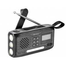Sandberg Survivor All-in-1 DAB Radio 4500 mAh, multifunkční outdoorové rádio, černé Sandberg Survivor All-in-1 DAB Radio 4500 mAh, multifunkční outdoorové rádio, černé