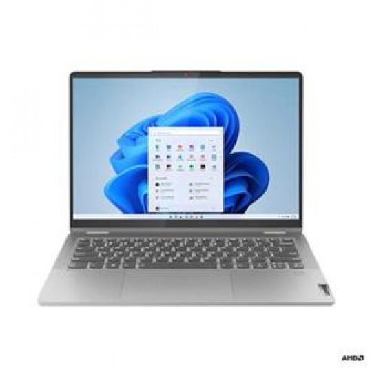 Lenovo IdeaPad FLEX 5   Ryzen 7 5825U/16GB/SSD 512GB/14"/IPS/WUXGA/multitouch/lesklý/300nitů/Pero/FPR/65W/WIN11Home/šedá