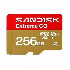 SanDisk Extreme GO MicroSD UHS-I 256GB 240MB/s(R) / 160MB/s(W) SanDisk Extreme GO MicroSD UHS-I 256GB 240MB/s(R) / 160MB/s(W)