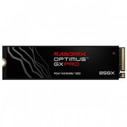 SANDISK OPTIMUS GX PRO 850X NVMe 4TB PCIe, Gen4, (R:7300, W:6600MB/s) SANDISK OPTIMUS GX PRO 850X NVMe 4TB PCIe, Gen4, (R:7300, W:6600MB/s)