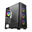 FSP ATX Midi Tower CMT591A/Midi Tower/Transpar./Černá