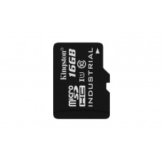 16GB microSDHC Kingston UHS-I Industrial Temp + bez adapteru 16GB microSDHC Kingston UHS-I Industrial Temp + bez adapteru