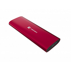Externí box pro SSD Natec RHINO M.2 NVME LITE USB-C 3.2 GEN 2, hliníkové tělo, RUBY RED Externí box pro SSD Natec RHINO M.2 NVME LITE USB-C 3.2 GEN 2, hliníkové tělo, RUBY RED