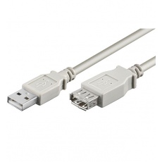PremiumCord USB 2.0 kabel prodlužovací, A-A, 20cm