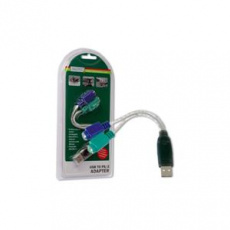 Digitus převodník USB na PS/2, 2xMiniDin6/F, USB A/M Digitus převodník USB na PS/2, 2xMiniDin6/F, USB A/M