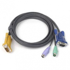 ATEN integrovaný kabel 2L-5206P pro KVM PS/2 6 metrů