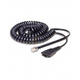 Jabra QD-RJ45, 0,5-2m, coiled - Siemens