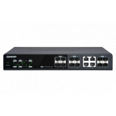 QNAP řízený switch QSW-M1204-4C: 12x 10G port SFP+ (8x SFP+ a 4x kombinované SFP+ / RJ-45) QNAP řízený switch QSW-M1204-4C: 12x 10G port SFP+ (8x SFP+ a 4x kombinované SFP+ / RJ-45)