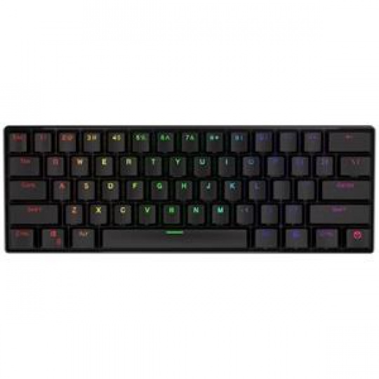 Endorfy herní klávesnice Thock Compact BR RGB /USB/ brown sw. / bezdrátová / mechanická / US layout / mini /černá RGB