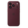 iPhone 18 Pro Silicone Case with MS - Burgundy