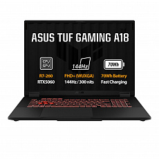 ASUS TUF Gaming A18/FA808UM-S8132WZ/R7-260/18"/WUXGA/16GB/512GB/RTX 5060/W11H/Gray/2R ASUS TUF Gaming A18/FA808UM-S8132WZ/R7-260/18"/WUXGA/16GB/512GB/RTX 5060/W11H/Gray/2R