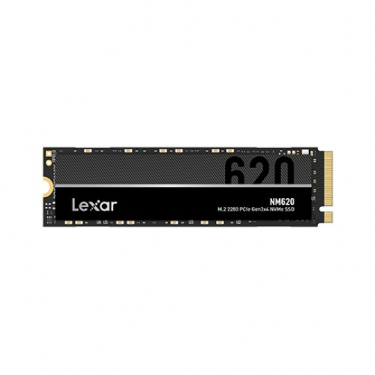 Lexar NM620/512GB/SSD/M.2 NVMe/Černá/5R Lexar NM620/512GB/SSD/M.2 NVMe/Černá/5R