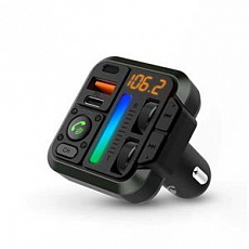 Nedis CATR2024BK - FM transmitter do auta | Reproduktor | 1.00 " | Bluetooth® | PD 18 W/PD 20 W | Google Assistant / Sir Nedis CATR2024BK - FM transmitter do auta | Reproduktor | 1.00 " | Bluetooth® | PD 18 W/PD 20 W | Google Assistant / Sir