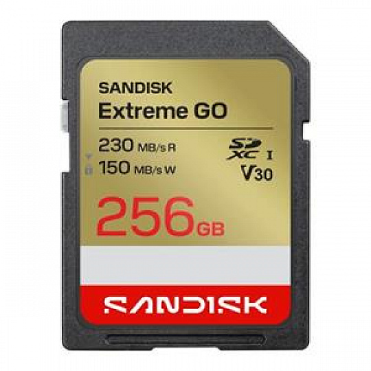 SanDisk Extreme SD UHS-I 256GB SD 230MB/s(R) / 150MB/s(W) SanDisk Extreme SD UHS-I 256GB SD 230MB/s(R) / 150MB/s(W)