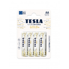 TESLA - baterie AA GOLD+, 4ks, LR06 TESLA - baterie AA GOLD+, 4ks, LR06