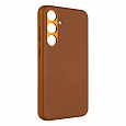 Kryt FIXED MagLeather MagSafe Galaxy S24, hnědý