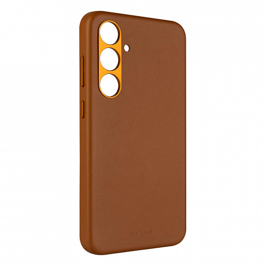 Kryt FIXED MagLeather MagSafe Galaxy S24, hnědý Kryt FIXED MagLeather MagSafe Galaxy S24, hnědý